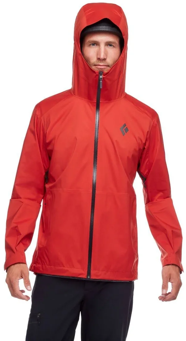 Black Diamond Men's Stormline Stretch Rain Shell - XXL - Black