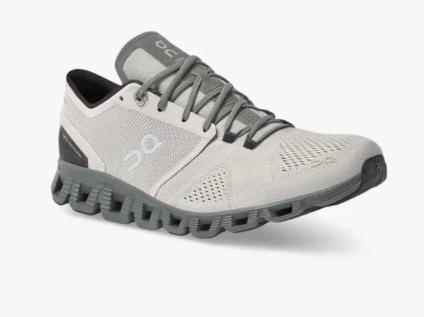 on Cloud x Glacier/Olive - 12.5