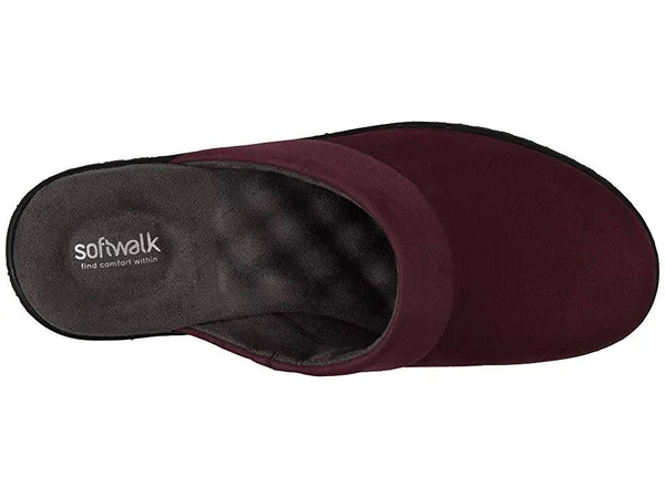 Softwalk Women's Murietta, Size: 6.5, Burgundy Nubuck