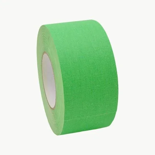 Polyken 510-Neon Premium Fluorescent Gaffers Tape 3 in x 50 yds Fluorescent Green