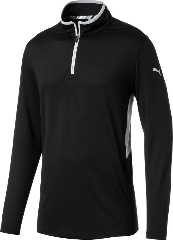 Puma Men's Rotation 1/4 Zip Golf Pullover Black S