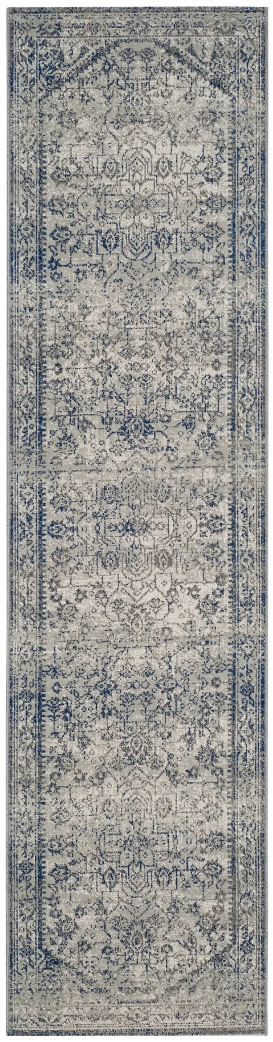 Safavieh Artisan ATN318C 5&1x22 x 7&6x22 Silver - Blue Area Rug