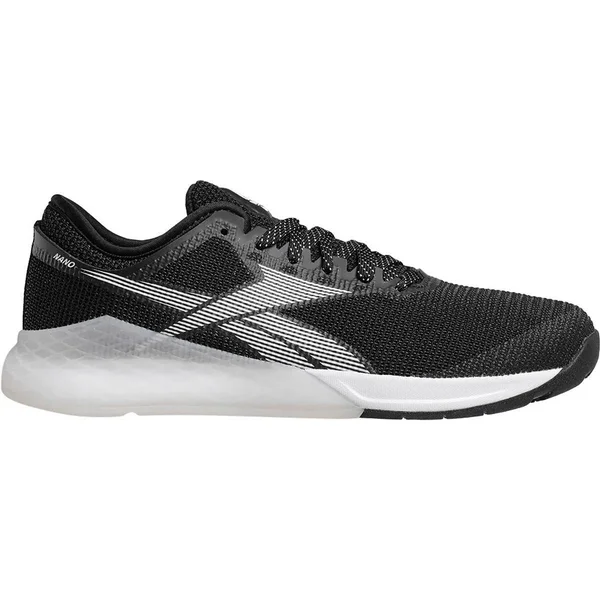 Reebok Nano 9 Black/White/Silver, Women's, Size: 11