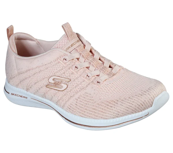 Skechers Women's City Pro - Glow on Athletic Shoes Pink 11.0
