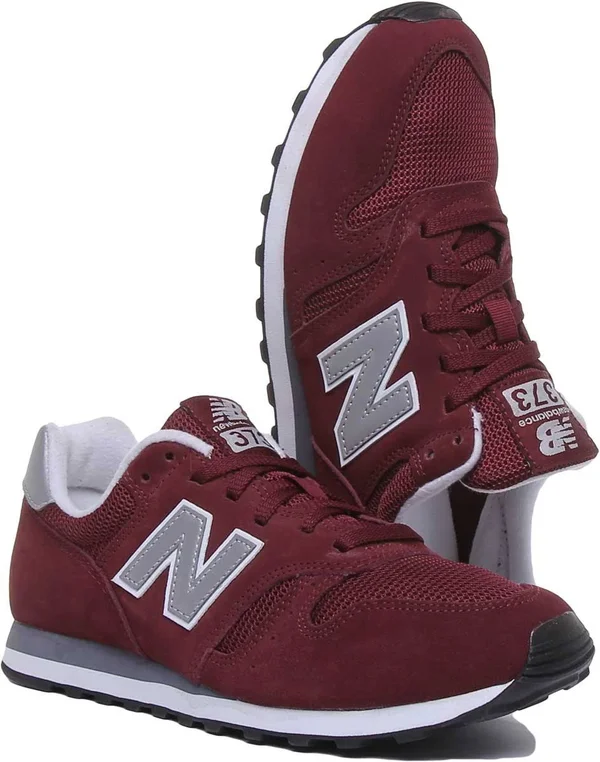 New Balance 373 Shoes Red Grey - 37.5