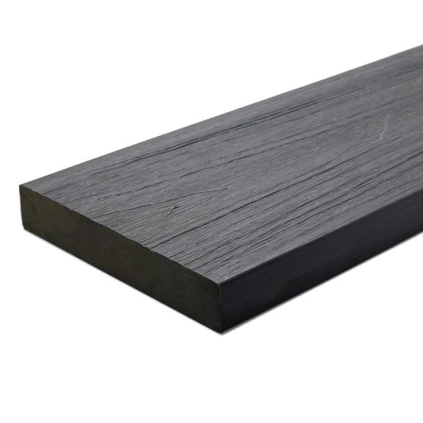 NewTechWood Ultrashield Naturale Cortes 1 in. x 6 in. x 4 ft. Westminster Gray Solid Composite Decking Board (4-Pack)