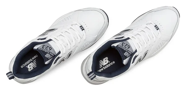 New Balance Men's 623v3 Shoes White with Navy - Size: 12.5
