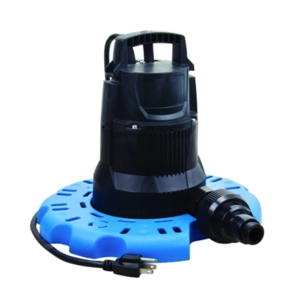 Star SPCP01 ¼ HP Automatic On/Off Water Removal Pool Cover Pump with Garden Hose Adapter and 25' Power Cord