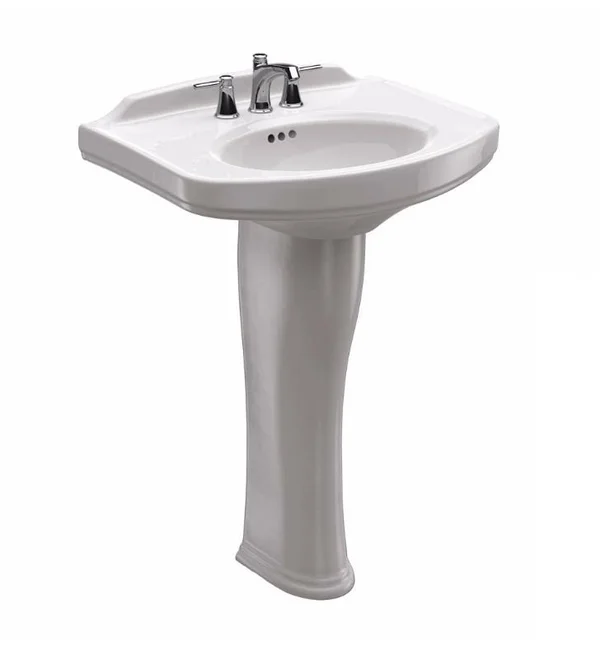 Toto LPT642.4#11 Dartmouth Pedestal Lavatory, Colonial White