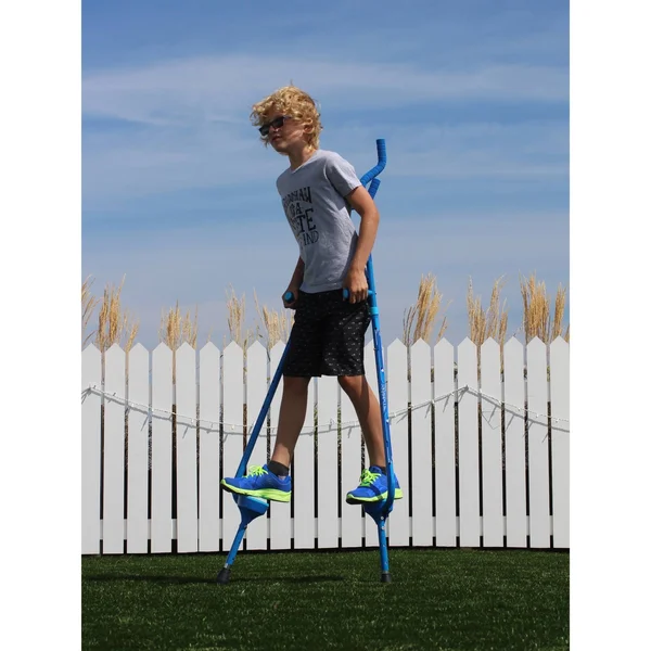 Flybar Maverick Walking Stilts - Small Blue