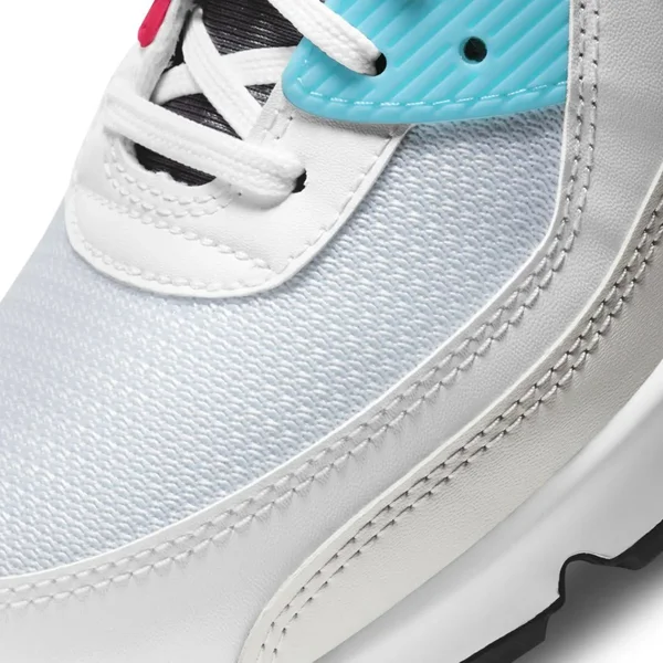 Nike Air Max 90 White/Iron Grey-Chlorine Blue