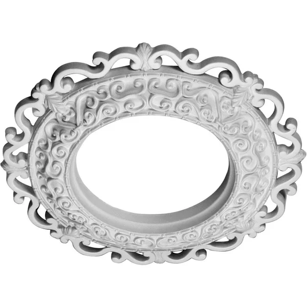 13 1/4x22OD x 6 5/8x22ID x 1 1/8x22P Orrington Ceiling Medallion (Fits Canopies Up to 6 5/8x22) - Hand-Painted Golden Oak