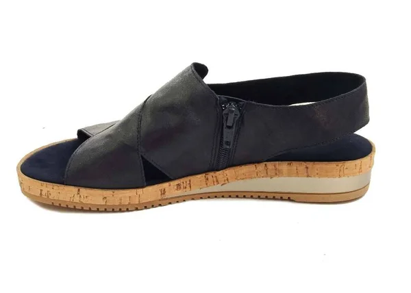 Sesto Meucci Sylke Navy Tumbled Leather - 11.5 - M