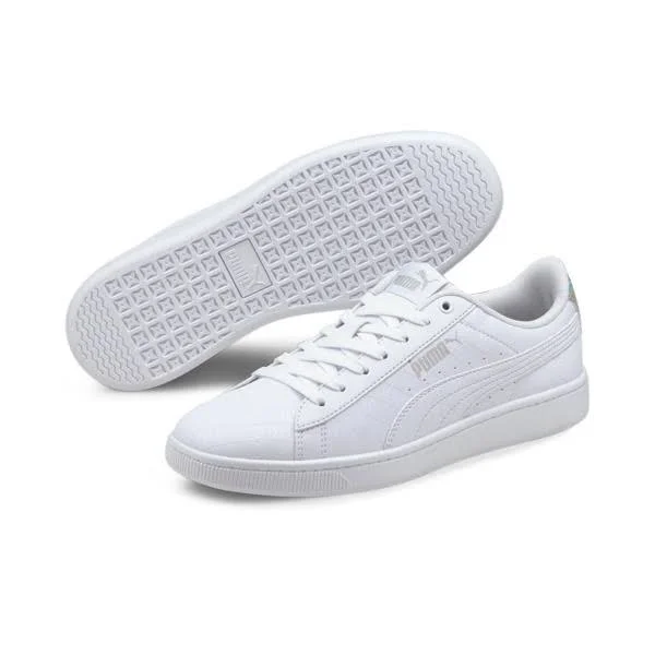 Puma Women's Vikky V2 Iridescent Sneakers - White