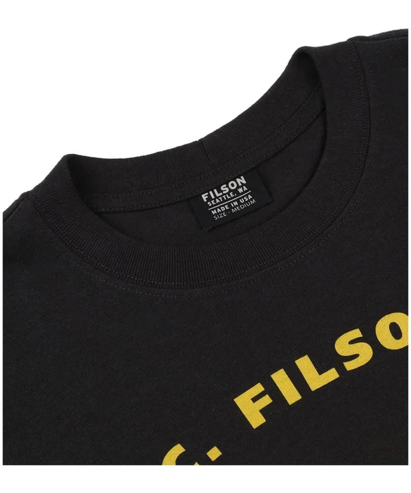Filson Outfitter Graphic T-Shirt - Men's Faded Black, M