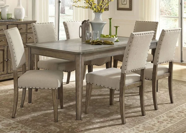 Liberty Furniture Weatherford Rectangular Leg Dining Table - 645-T3872