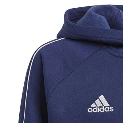 Adidas (Teamwear) Core 18 HOODY-YOUTH - Dark Blue/White