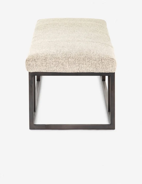 Four Hands Beaumont Bench, Plushtone Linen