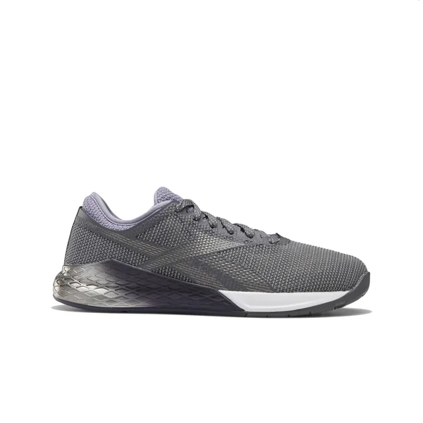 Reebok Women's Nano 9 Training Shoes, Grey/Violet/White, 7.5