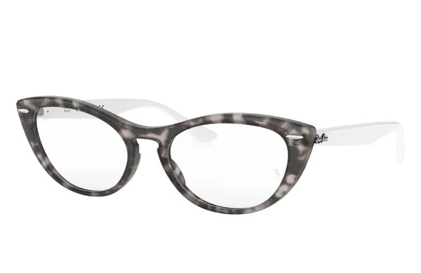 Ray Ban RX4314V Nina Eyeglasses - 5938 Grey Havana