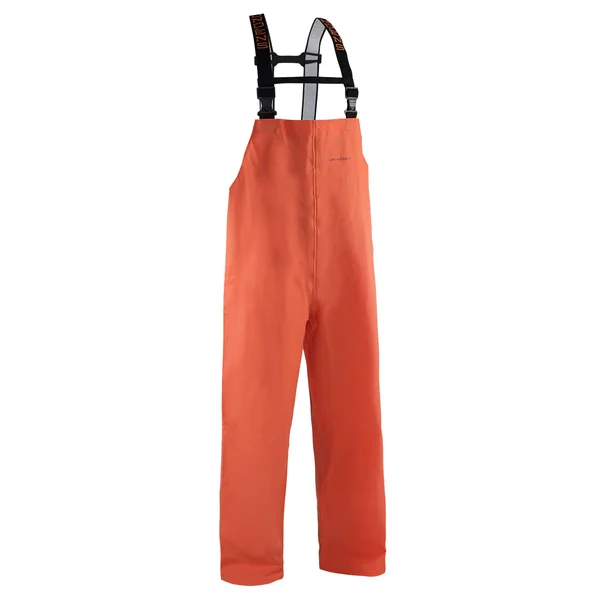 Grundens Nordan 28 Commercial Fishing Bib Pants 3XL, Orange