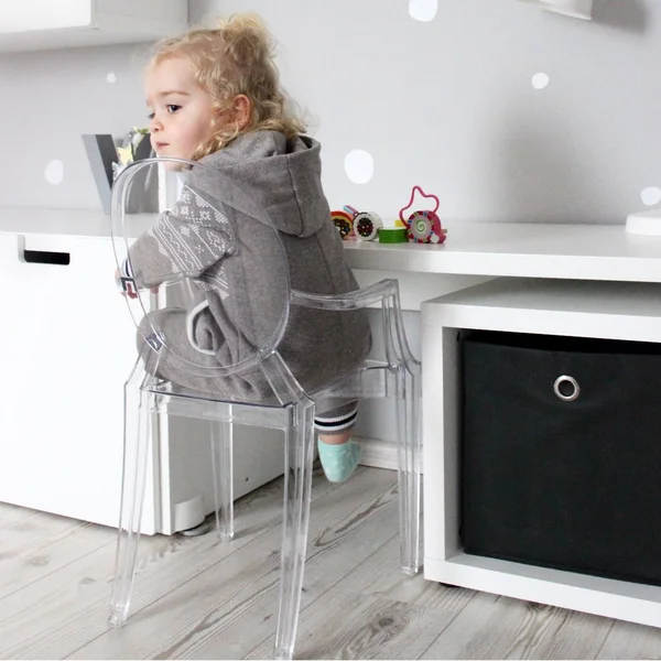 Kartell Lou Lou Ghost Chair Kids, Heart