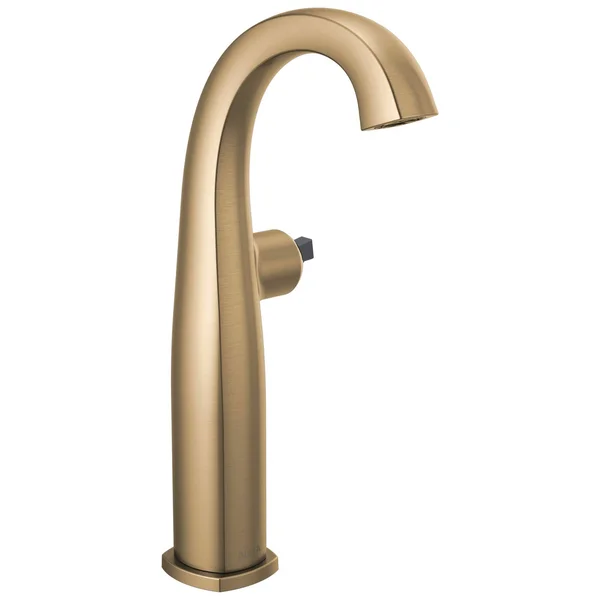 Delta Faucet 777-CZLHP-DST Single Bathroom Faucet-Less Handle Vessel - Champagne Bronze