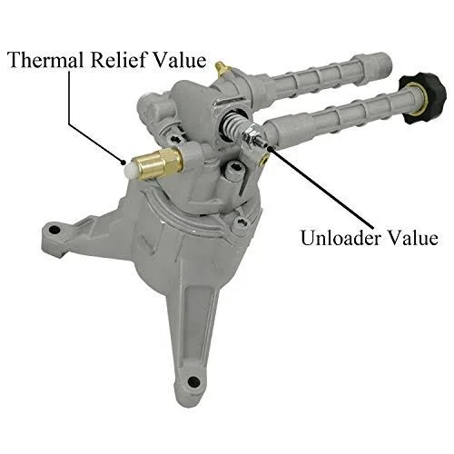 AgiiMan TJNN93B High Pressure Washer Pump Head - Replacement Water Gasoline Pump - 2800 PSI Troy Bilt Oil Pump Accssories Fits Ka