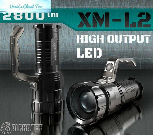 2800 Lumen - High Output, Rechargeable, Zoomable Floodlight to Spotlight, LED