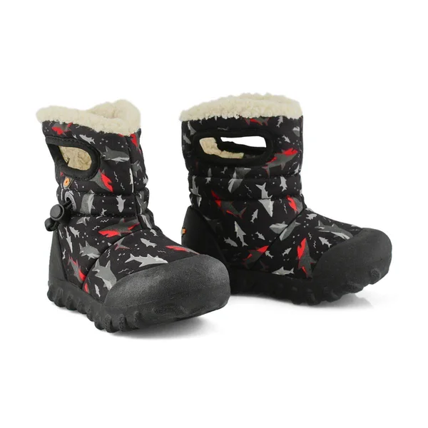 Bogs Infant B Moc Sharks Boot - 4 - Black Multi