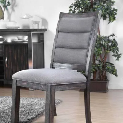 Margrett Upholstered Dining Chair Gracie Oaks Color: Gray