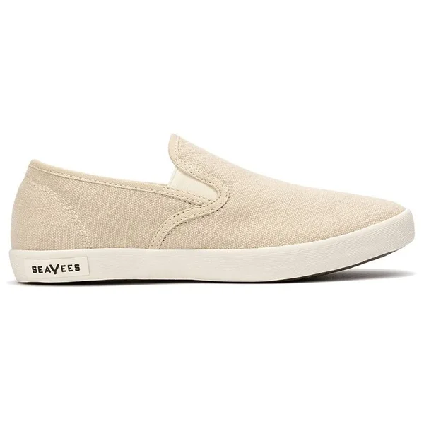 SeaVees Women's Baja Slip-On Standard Sneaker Natural
