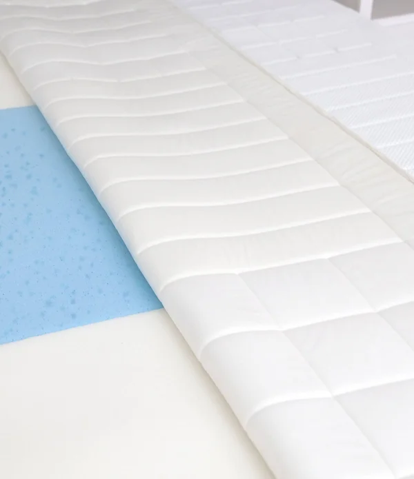 SensorPEDIC Euro Majestic 3-Zone Quilted Memory Foam 3-Inch Bed Topper - White - Queen