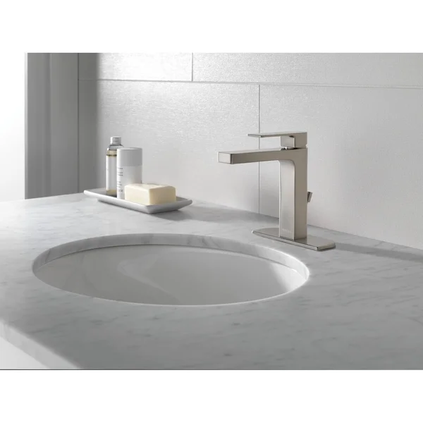 Peerless P1519LF-BN-HA Xander Single Handle Hi-Arc Bathroom Faucet, Brushed Nickel