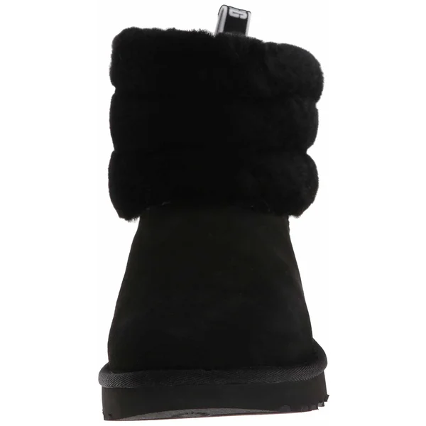Ugg Fluff Mini Quilted 10 Women's Black