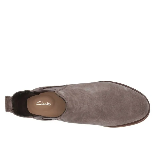 Clarks Women's Clarkdale Arlo Boot Taupe Suede 7