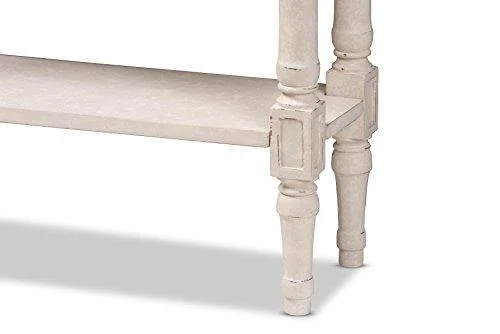 Baxton Studio Canina Console Table - Whitewash