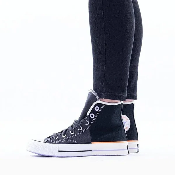 Converse Chuck &70 High Retro Shoes (Black) Size 4