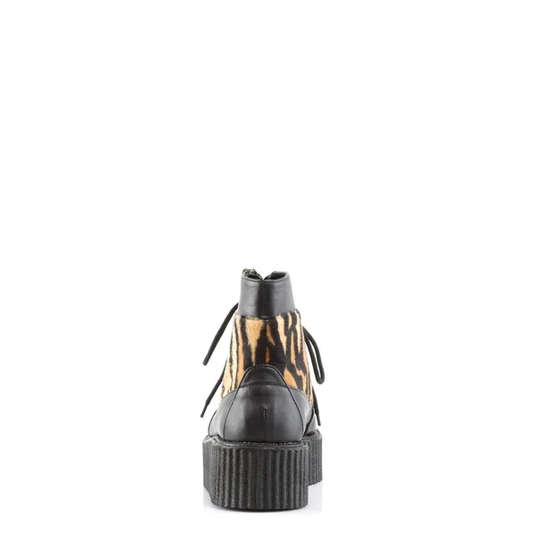 Demonia - V-CREEPER-571 10 - Black Vegan Leather