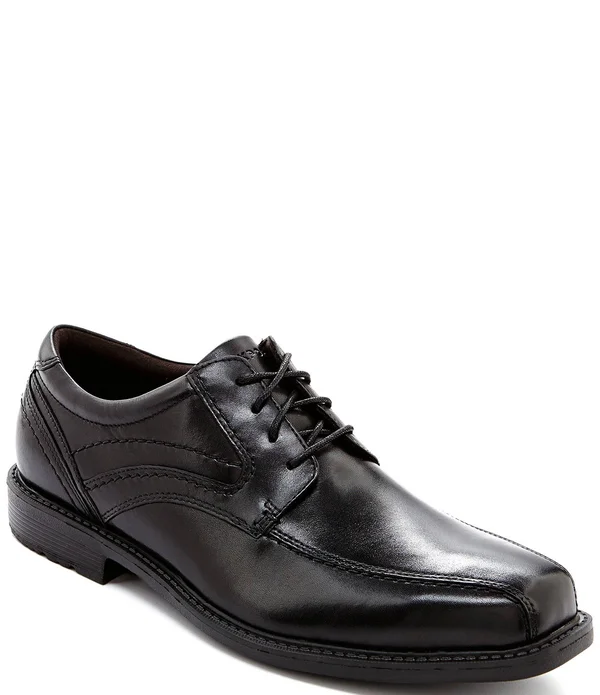 Men's Rockport Style Leader 2 Bike Toe Oxford - Size: 10.5, Black