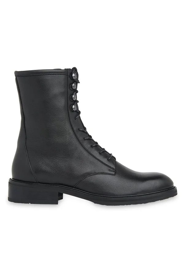Whistles Asha Lace Up Women's Boots - Black