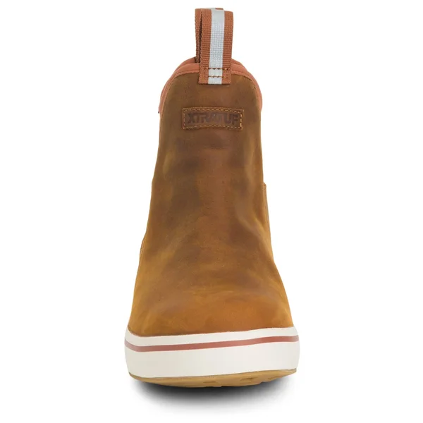 Xtratuf Men's Leather Deck Boot - Burnt Orange - 12