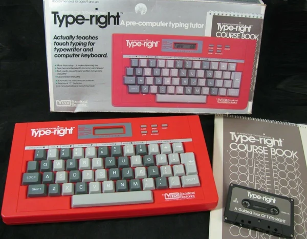 Type-Right 80-0830 Pre-Computer Typing Tutor