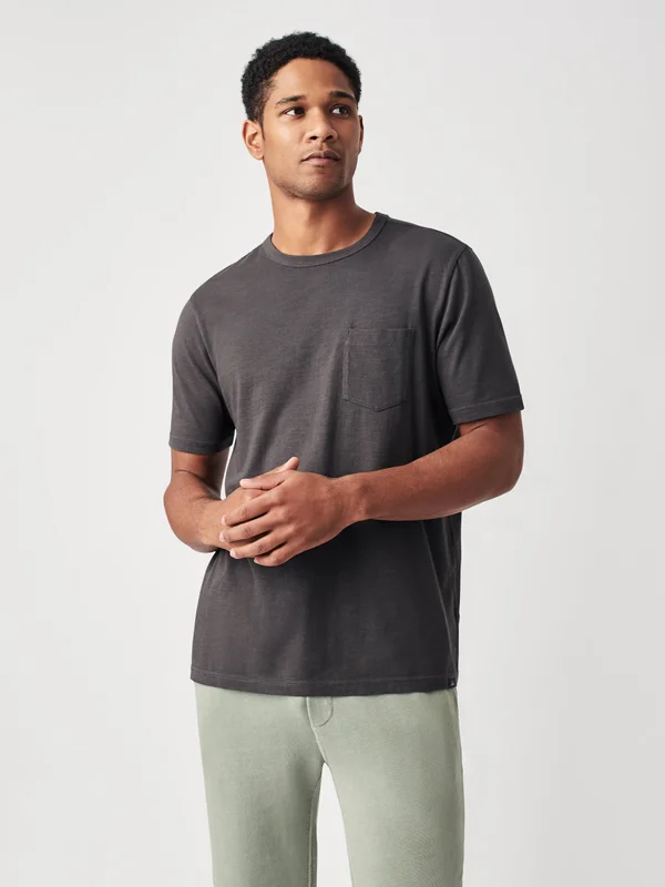 Faherty Sunwashed Pocket Tee
