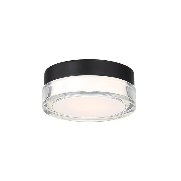 WAC Dot LED Round Flush Mount - FM-W57815-30-BK