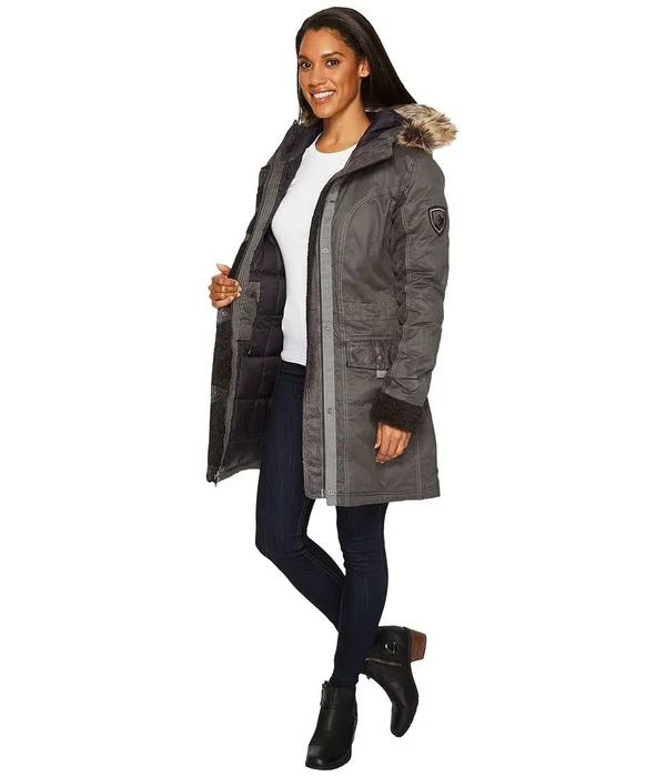 Kuhl Arktik Down Parka - Women's Carbon - S