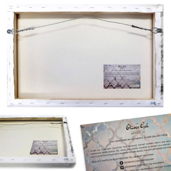 Oliver Gal Couture Road Canvas Art