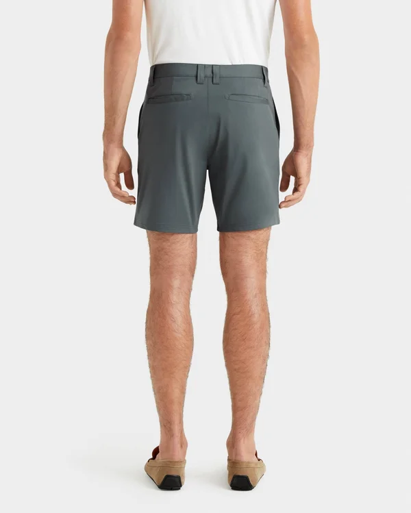 Men's Golf Shorts - Rhone 7x22 Commuter Short, Khaki, 35