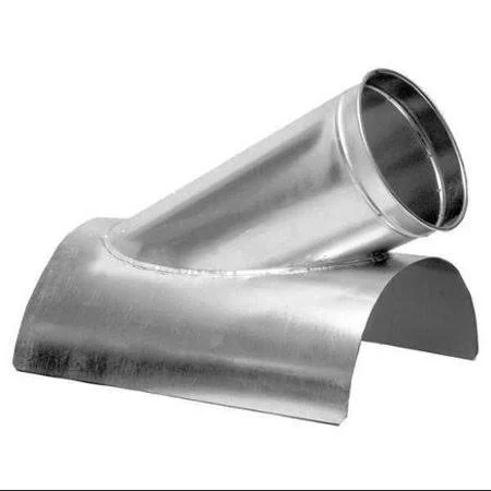 Nordfab 8040300003 In-Cut, 4 in x 4 in Duct Dia, Galvanized Steel, 22 ga, 10 in W X, Size: 4 x 4