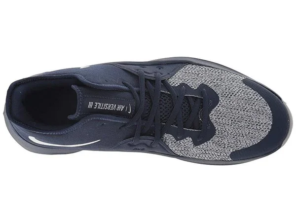 Nike Air Versitile III Adult Basketball Shoes, M13W14.5, Midnight Navy White